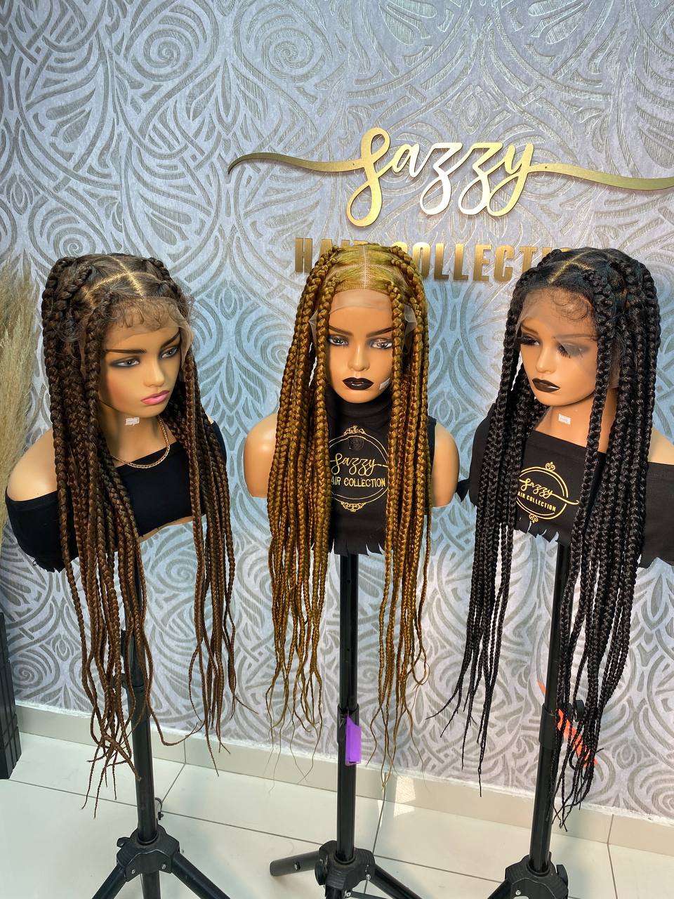 360 full lace braided wig