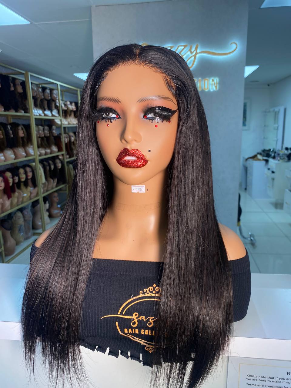 Glueless Peruvian straight wigs