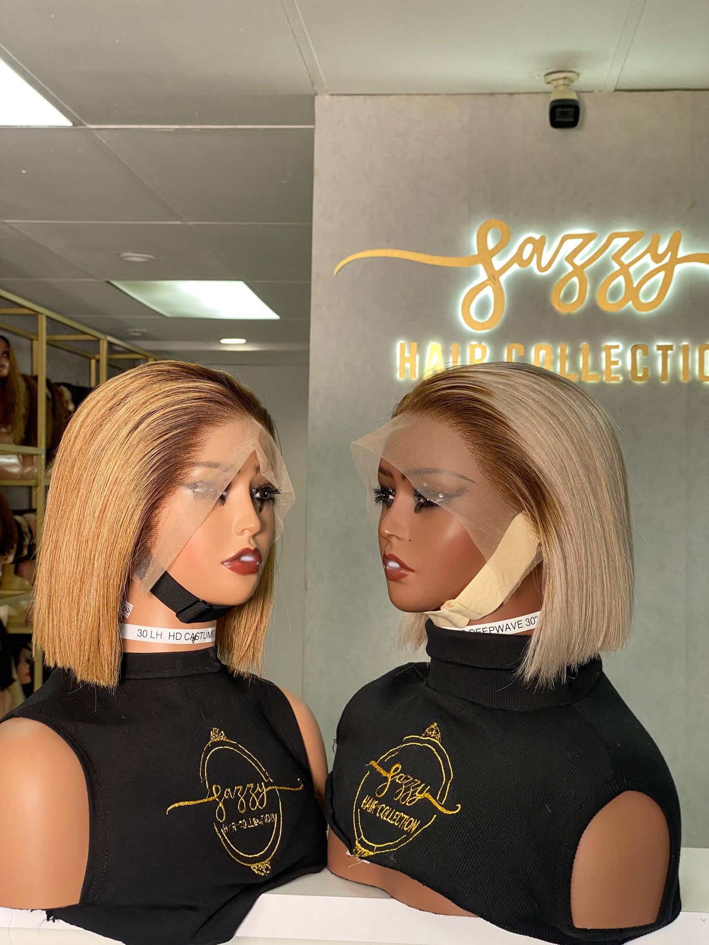 Ash blonde Bob