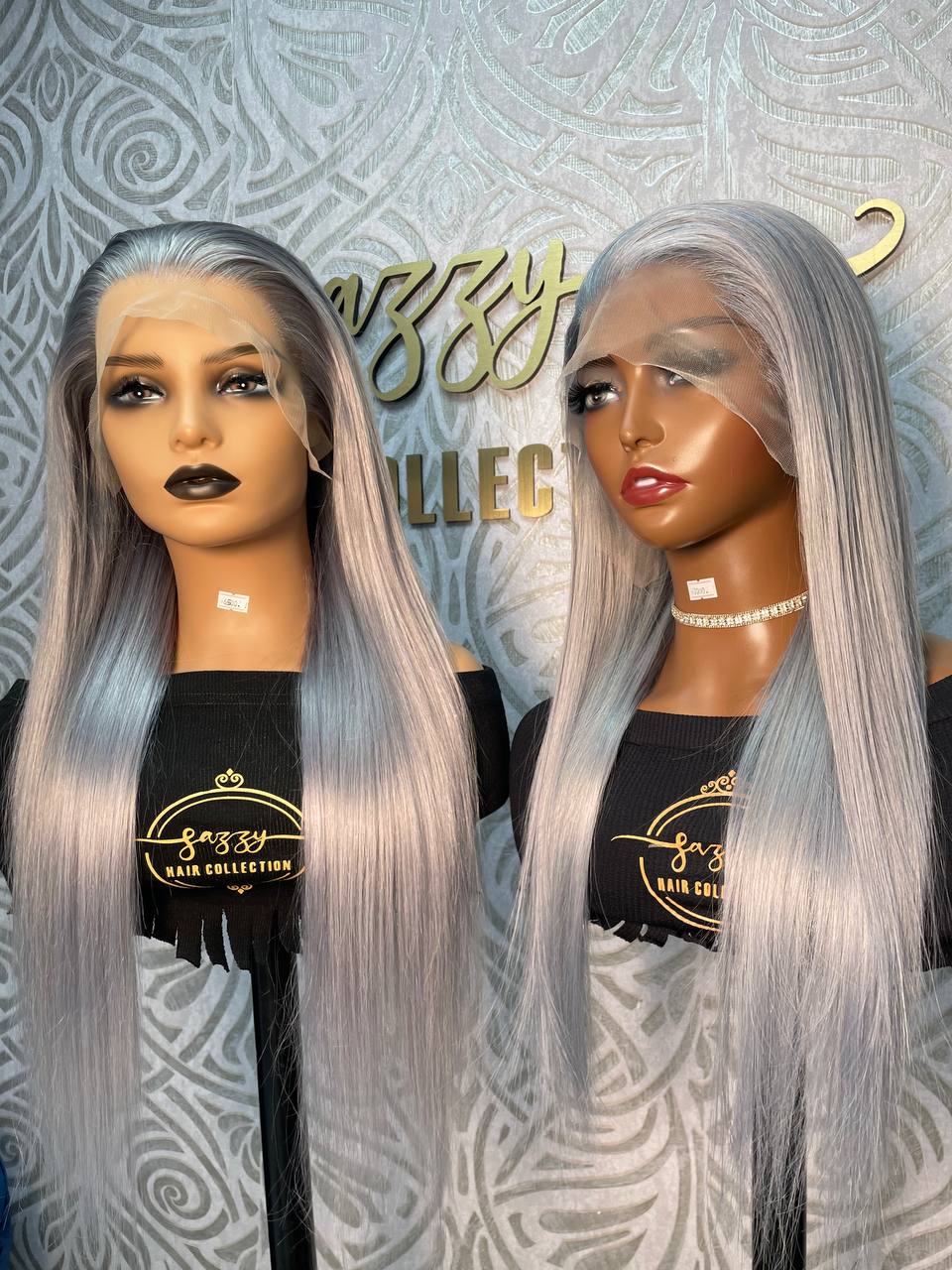 Grey Frontal Wigs