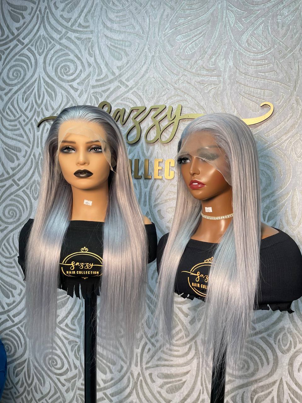 Grey Frontal Wigs
