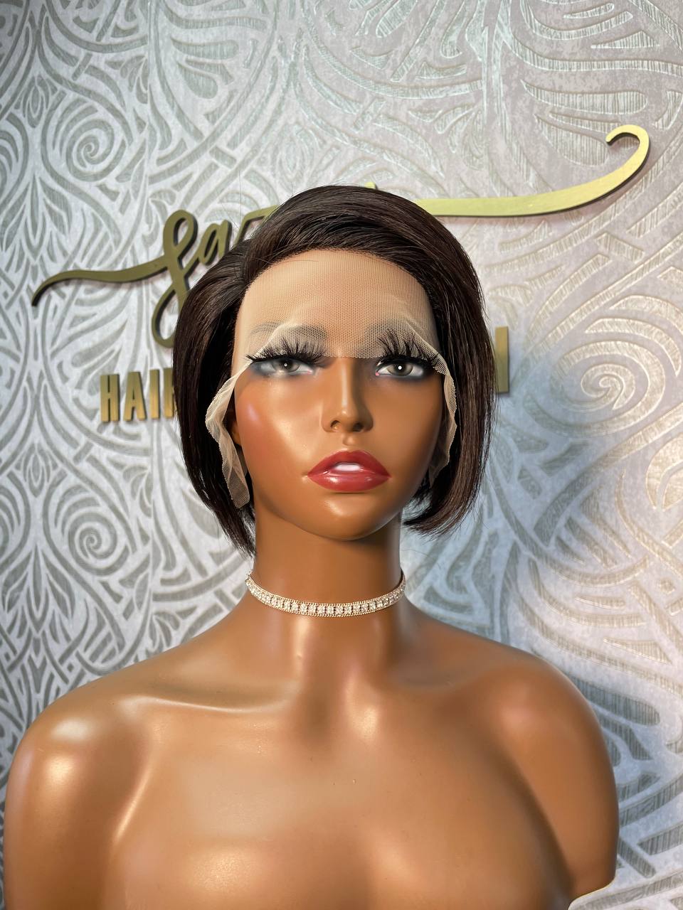Silky Straight Virgin Closure Wigs