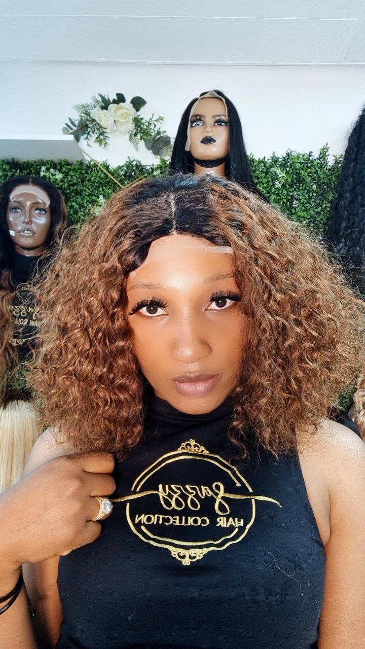 Double Drawn Curly Wigs