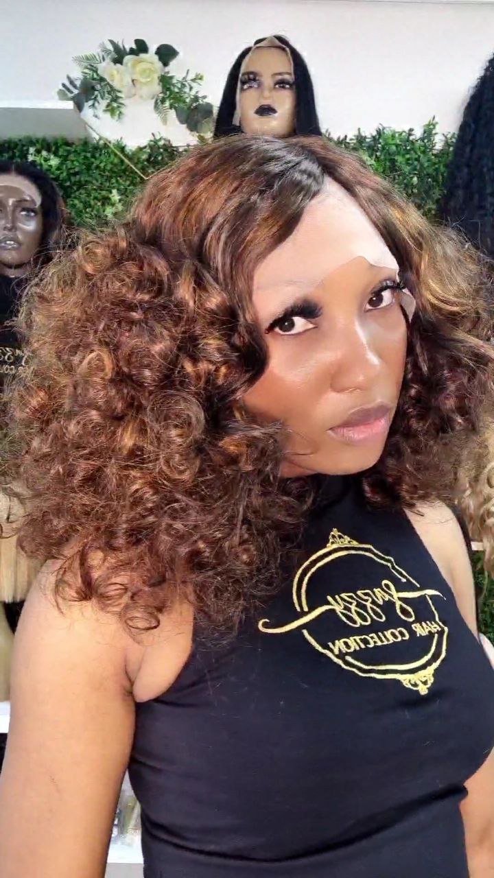 Bouncy Curls T-Part Wigs