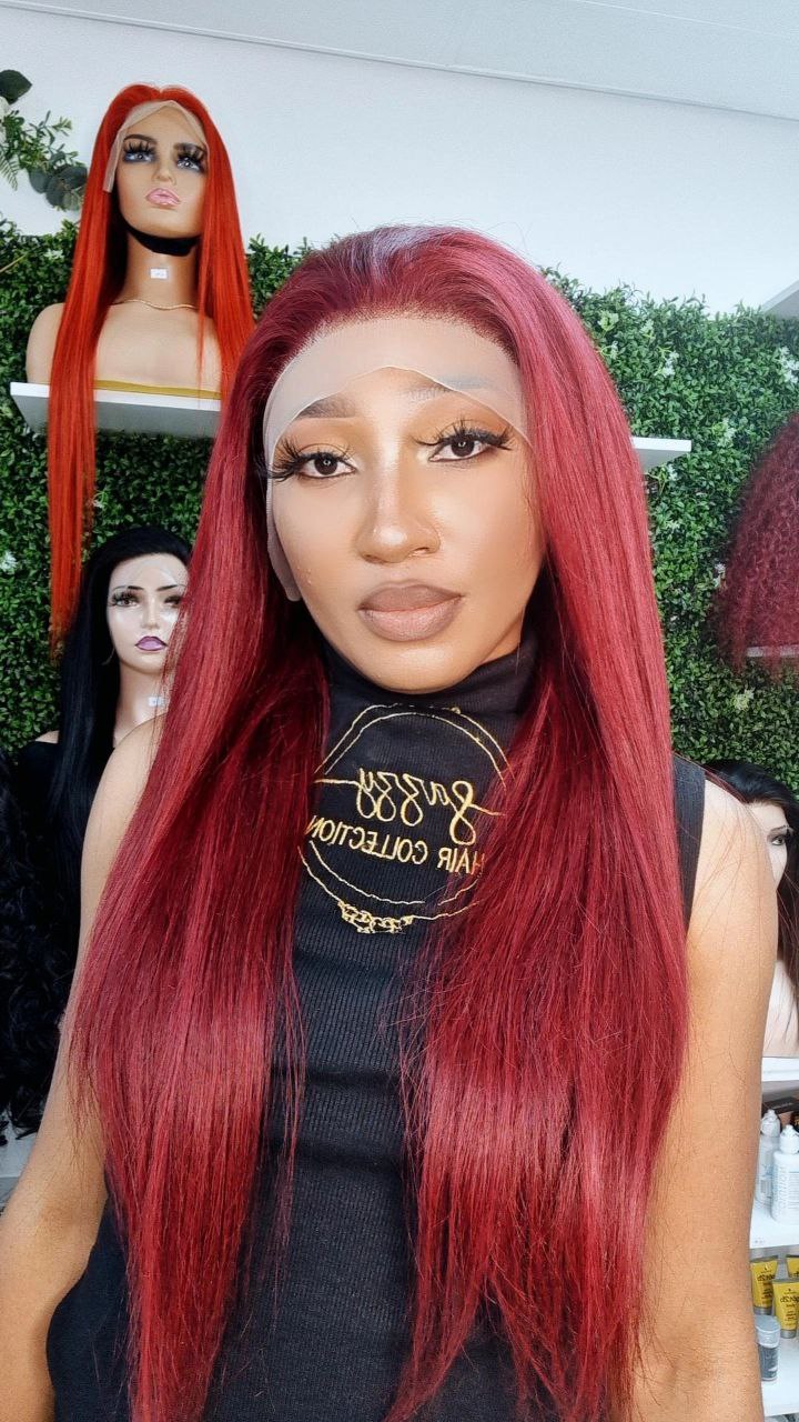 Colored wigs