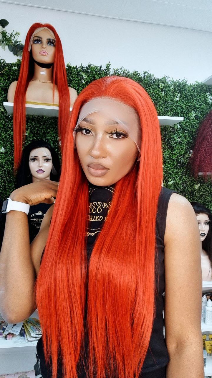 Colored wigs
