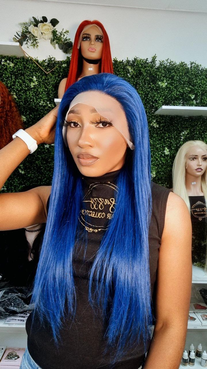 Colored wigs