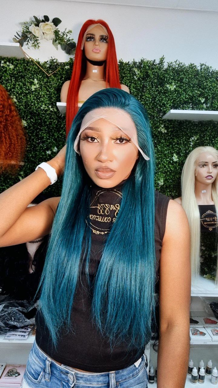 Colored wigs