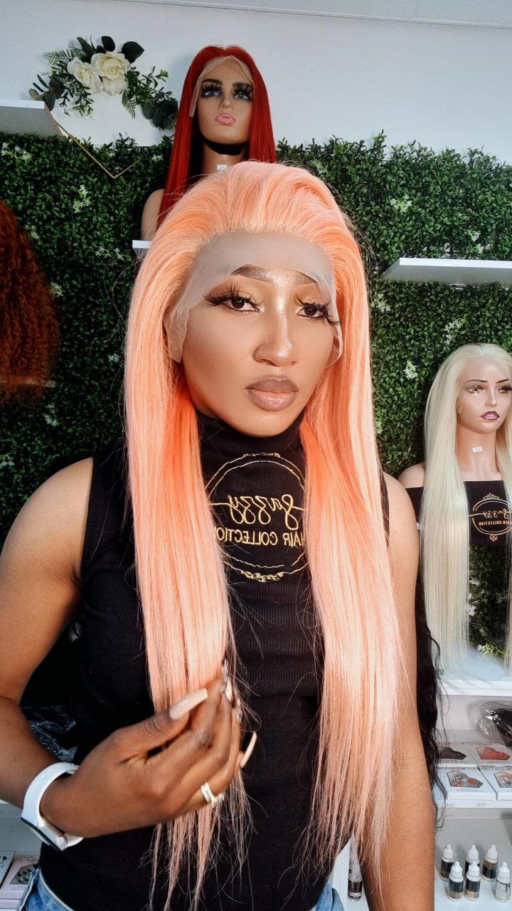 Colored wigs