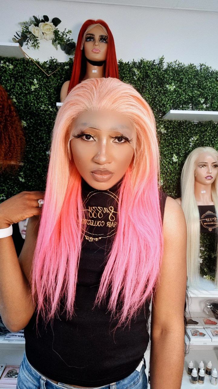 Colored wigs
