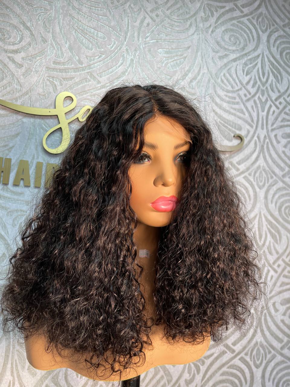 Double Drawn Curly Wigs