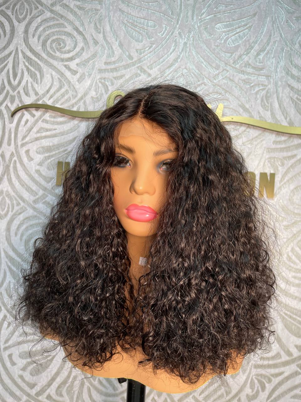 Double Drawn Curly Wigs