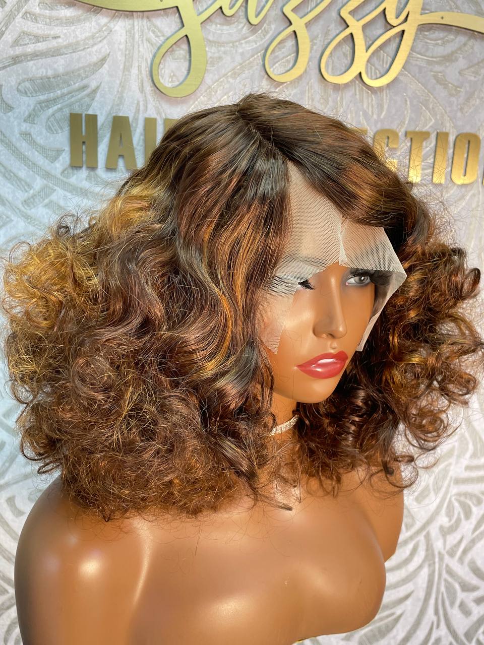 Bouncy Curls T-Part Wigs