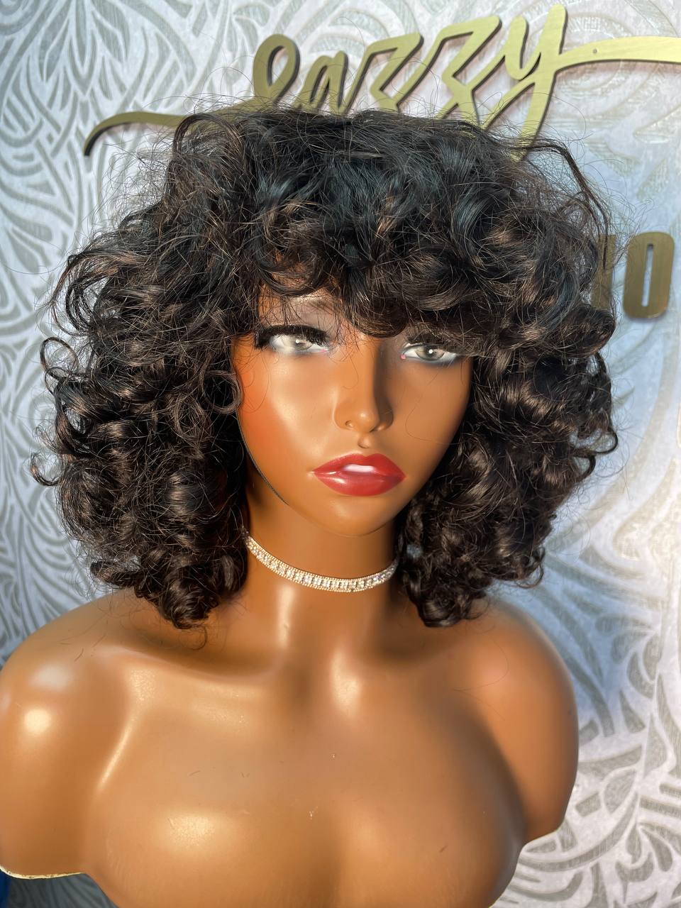 Bouncy Curls Fringe