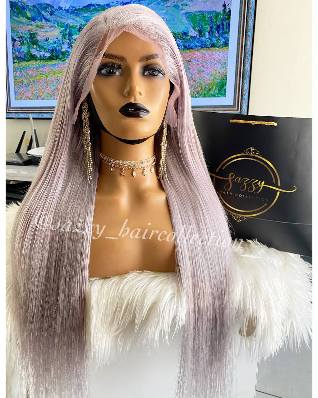 Grey Frontal Wigs
