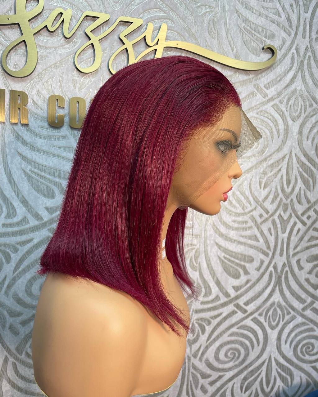 Maroon Frontal Wigs