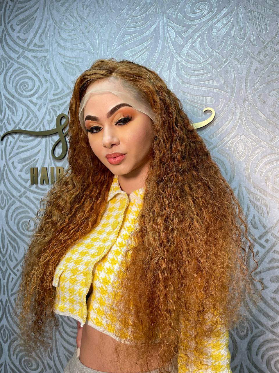 Honey Blonde Water Wave
