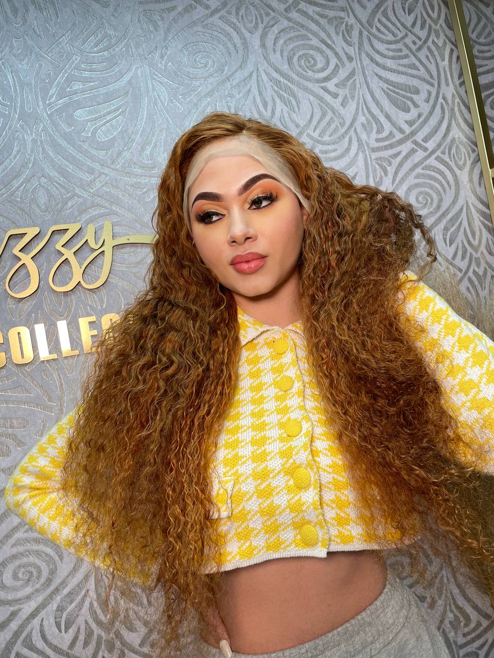 Honey Blonde Water Wave