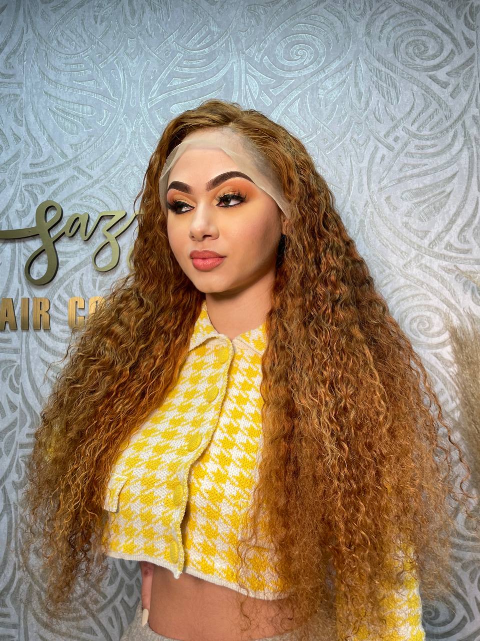 Honey Blonde Water Wave