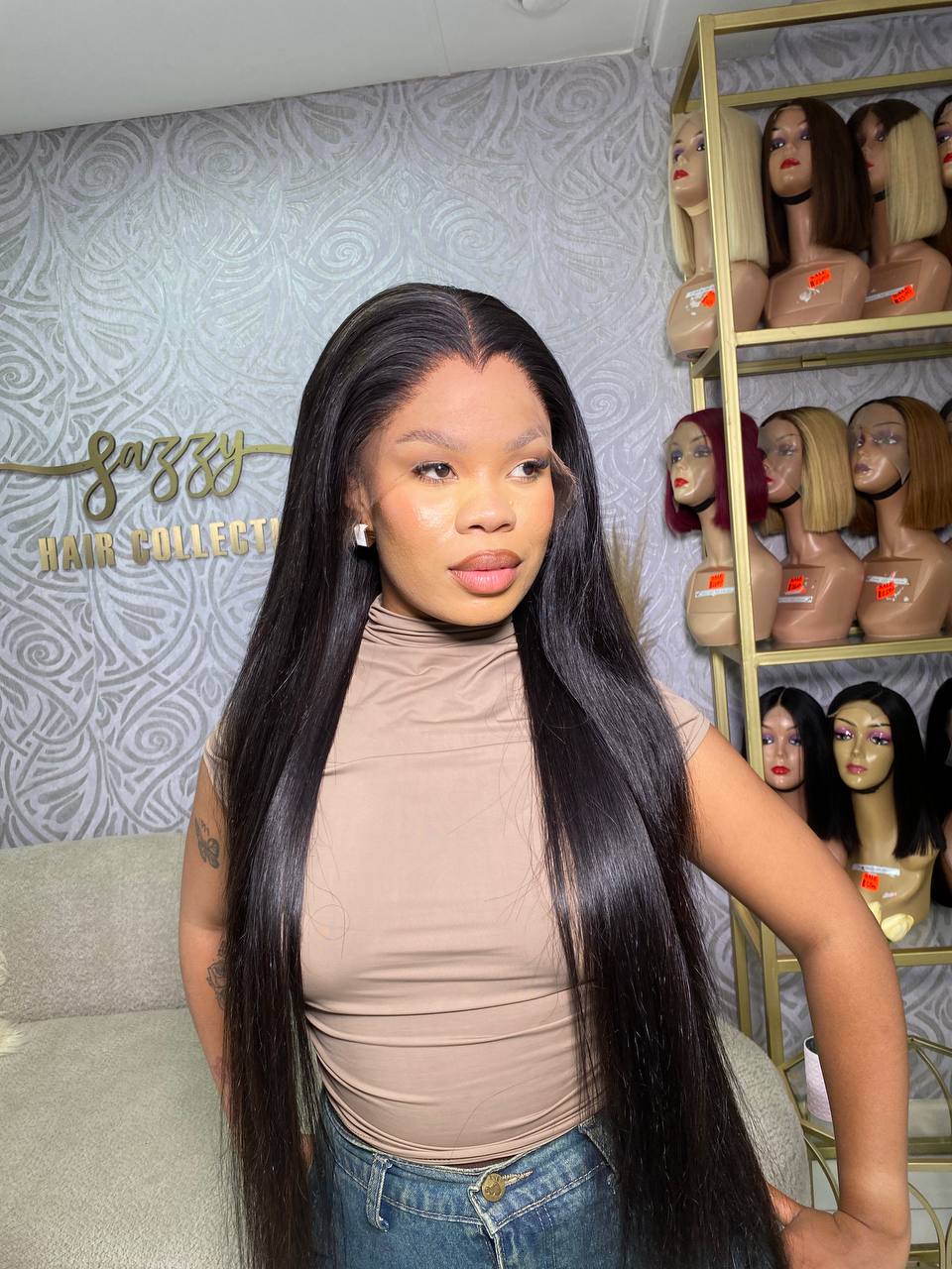 LH HD Silky Straight Wig