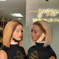 Ash blonde Bob