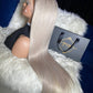 Ash blonde wig 26”