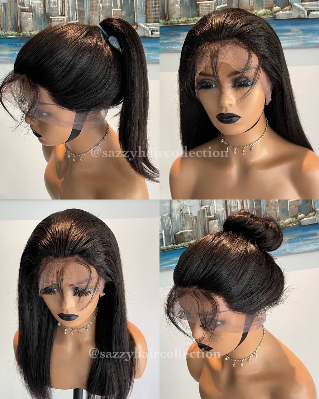 360 Wigs Straight