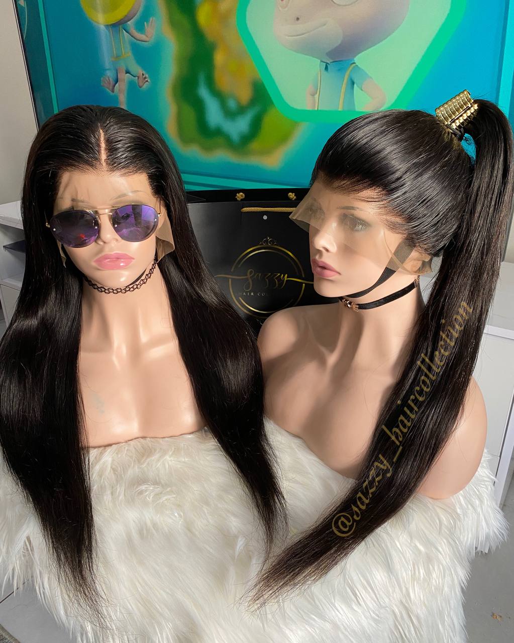 360 Wigs Straight