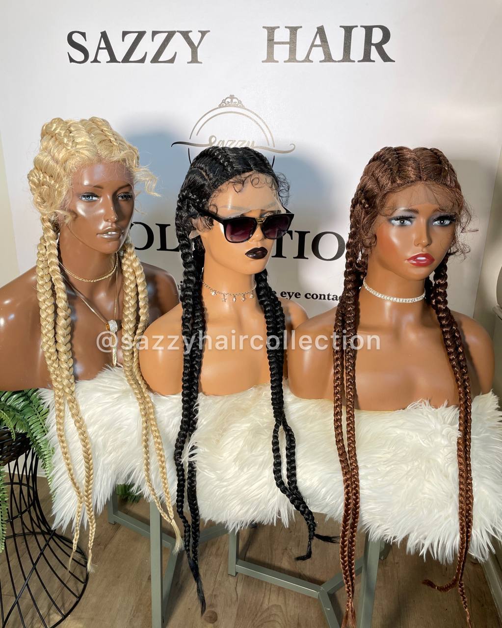 Cornrows Braided Wigs