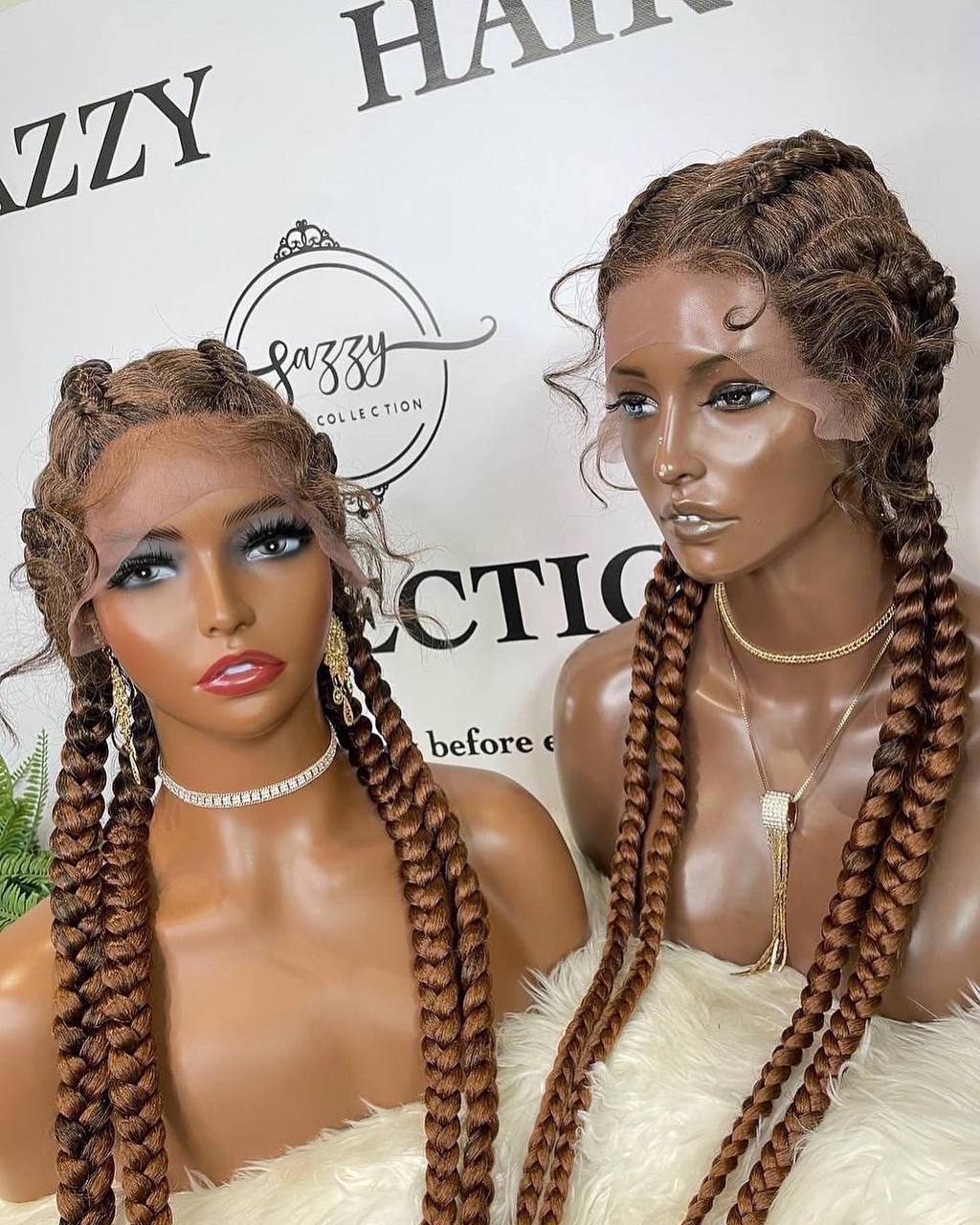 Cornrows Braided Wigs
