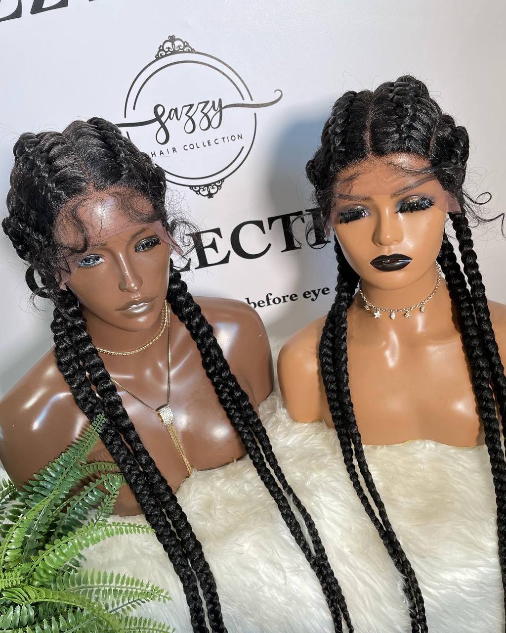 Cornrows Braided Wigs