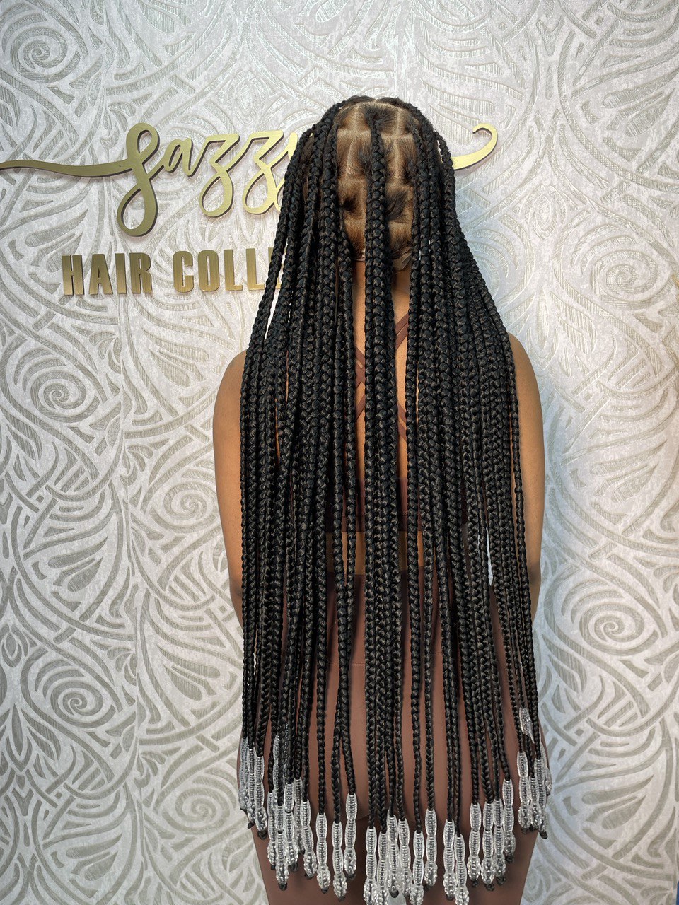 Full Lace Beaded Wig