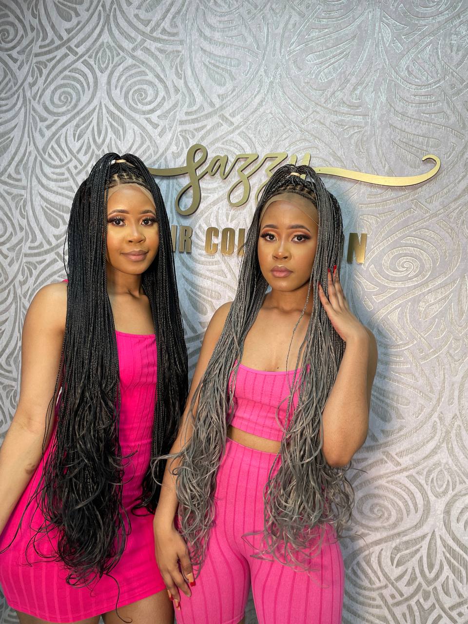 French Curly Braided Wigs
