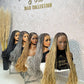 French Curly Braided Wigs