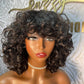 Bouncy Curls Fringe