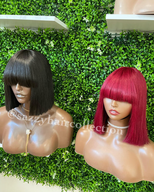 Double-Drawn Fringe Bob